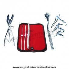 Hegar uterine dilator 3 pieces set,3-4, 5-6, 15-16, pinwheel, mathieu, grave 3pcs